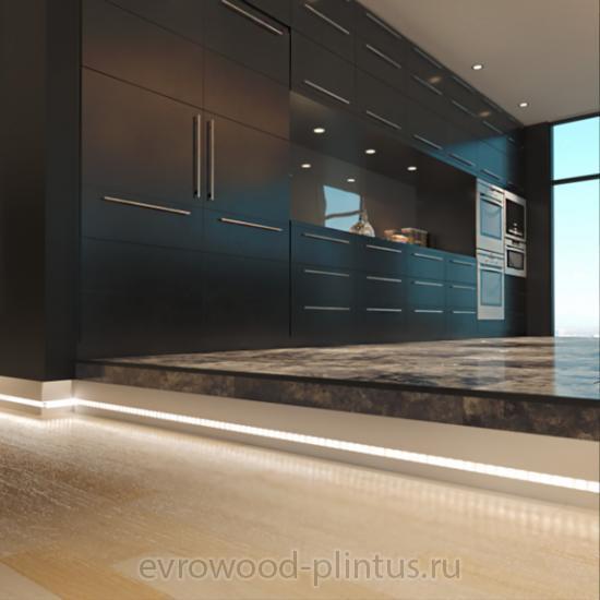 Плинтус для подсветки Evrowood PN 080 LED Плинтус для подсветки Evrowood PN 080 LED