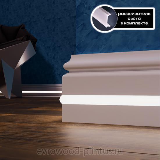 Плинтус для подсветки Evrowood PN 100 LED