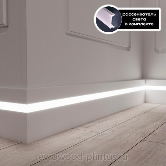 Плинтус для подсветки Evrowood PN 101 LED