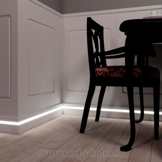 Плинтус для подсветки Evrowood PN 101 LED