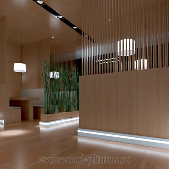Плинтус для подсветки Evrowood PN 021 LED