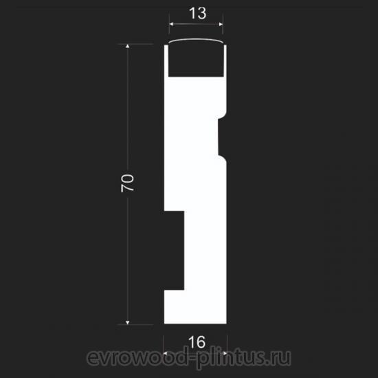 Плинтус для подсветки Evrowood PN 022 LED Плинтус для подсветки Evrowood PN 022 LED